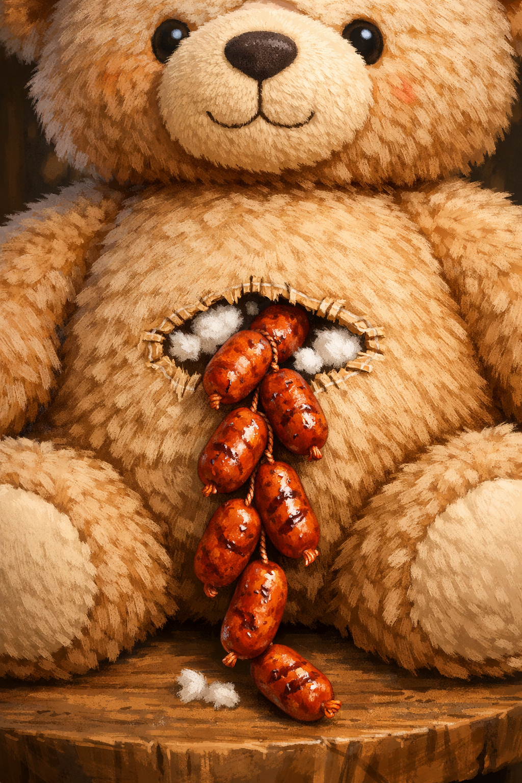 Ilustración explicativa de gastrosquisis